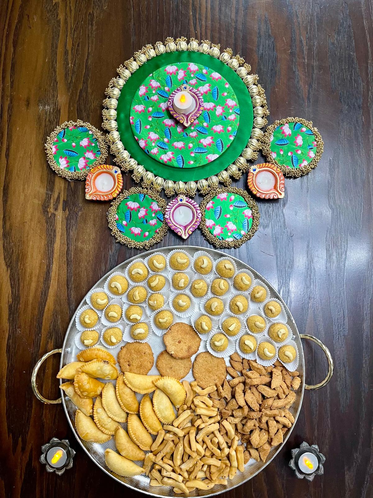 Diwali Sweet Thali