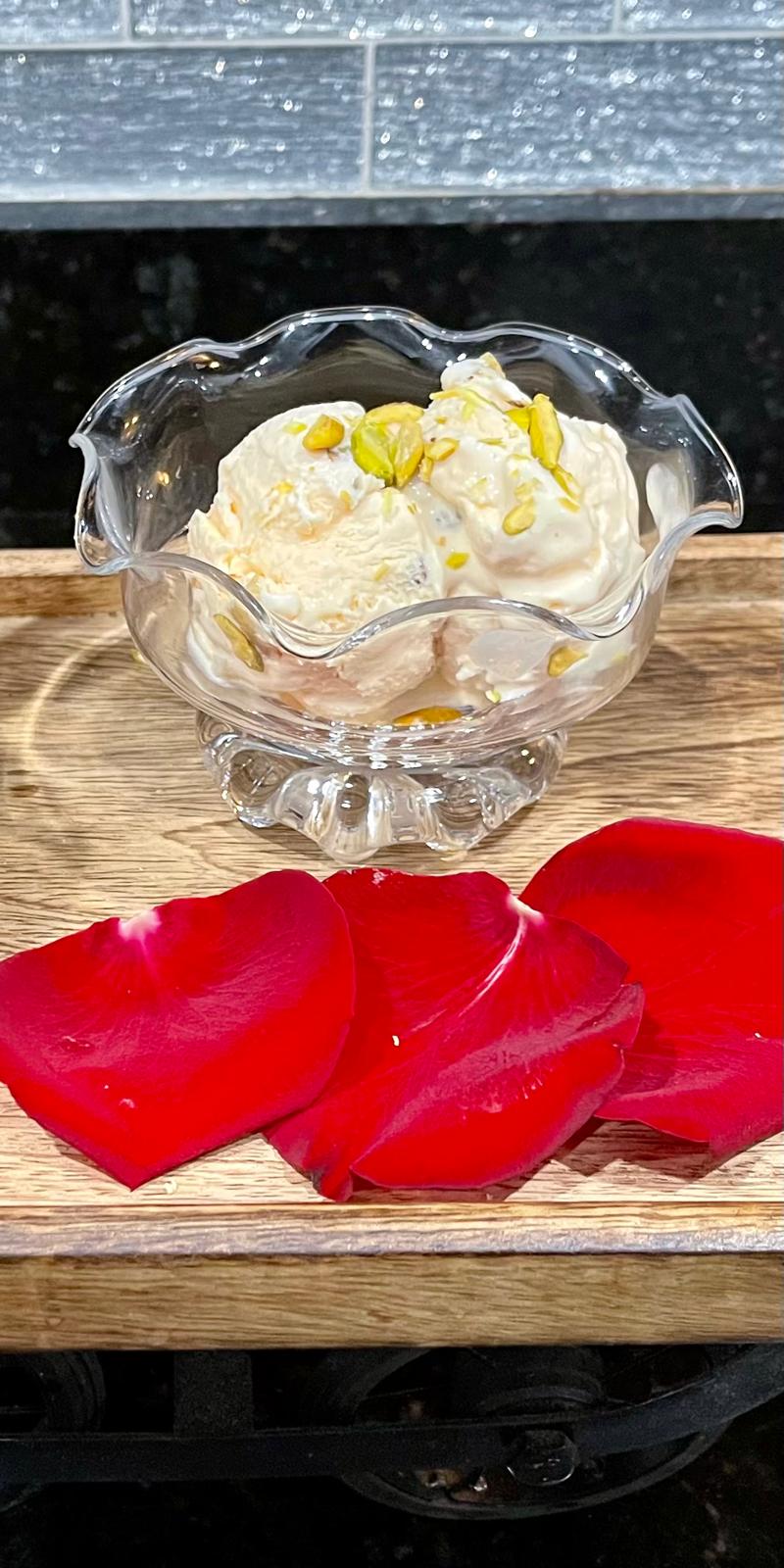 Rose Kulfi