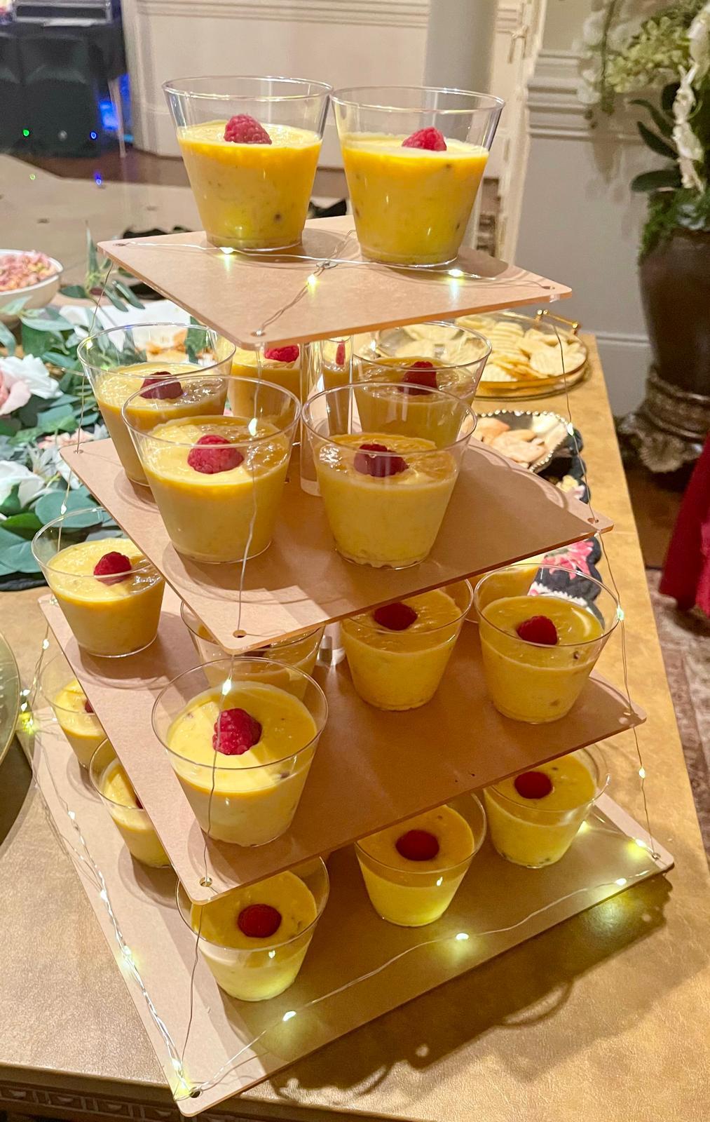 Mango Pudding Tower